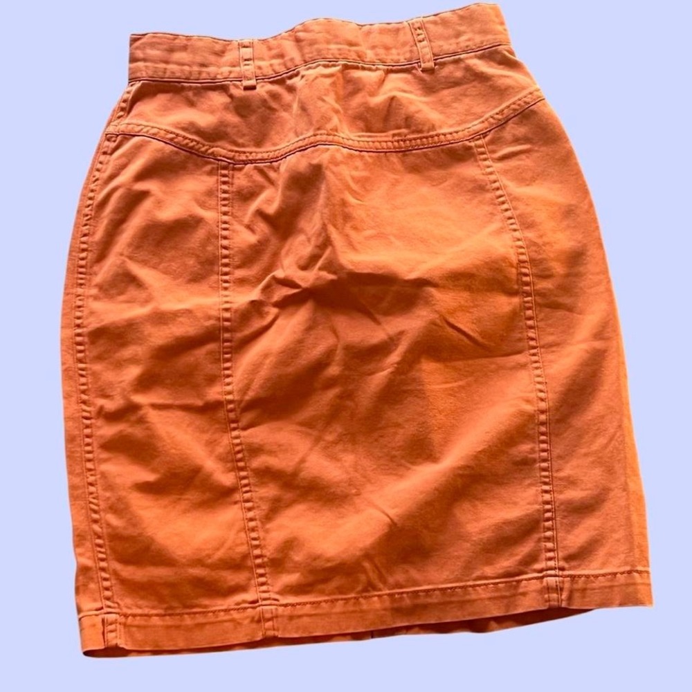 Always just with you vintage orange skirt - Picture 3 of 3